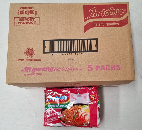 Indomie Mi Goreng Hot & Spicy 40 Packs