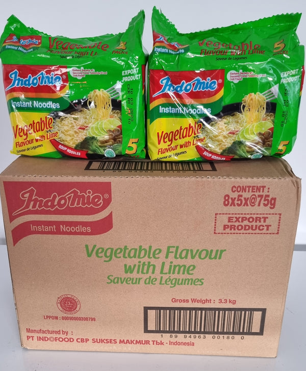Indomie Vegetable Flavour Soup Noodle 40 Packs