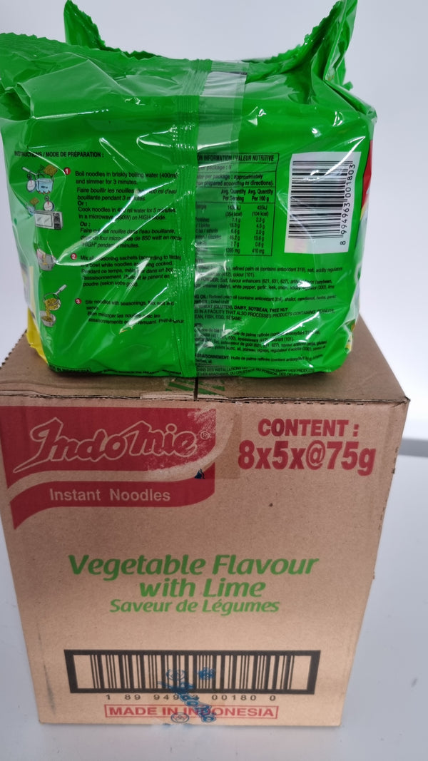 Indomie Vegetable Flavour Soup Noodle 40 Packs