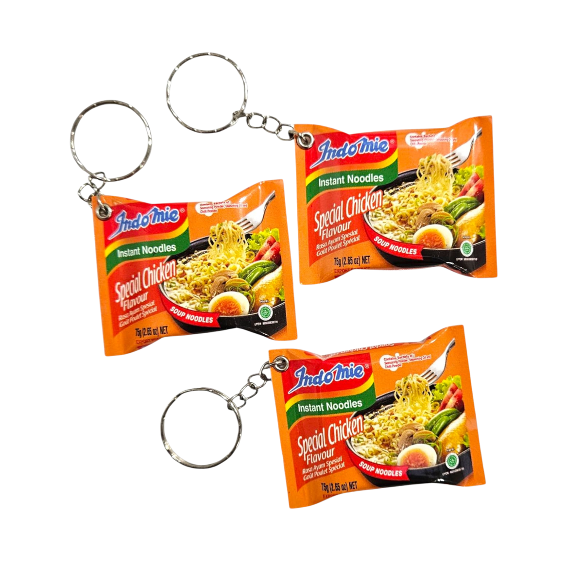 Indomie Special Chicken Keyrings x 3 – Indofood Online