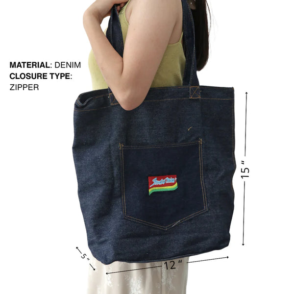 Indomie Denim Tote Bag