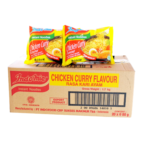 Indomie Chicken Curry Flavour Soup 20 Packs