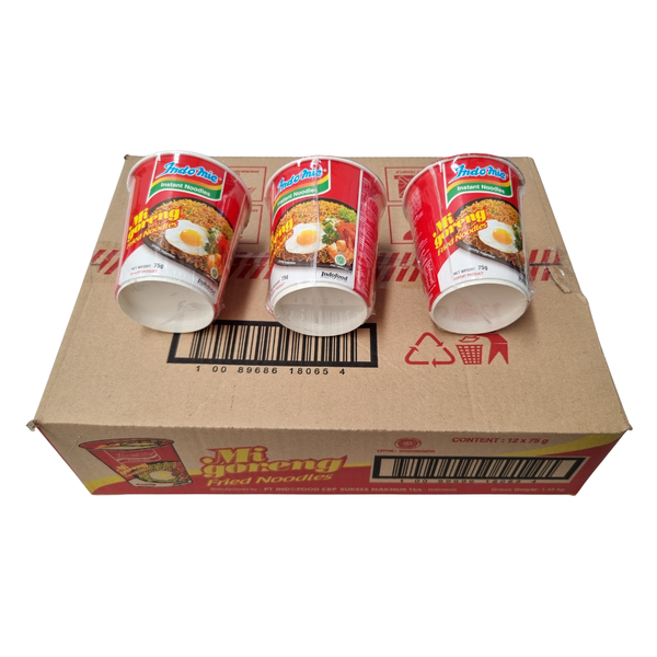 Indomie Mi Goreng Original Cup 12 Packs