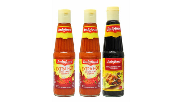 Indofood Chili and Sweet Soya Sauce Sauce Bundling Pack