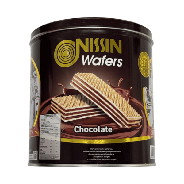 Nissin Chocolate Wafers Tin