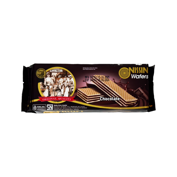 Nissin Chocolate Wafers 125g x 3 pack