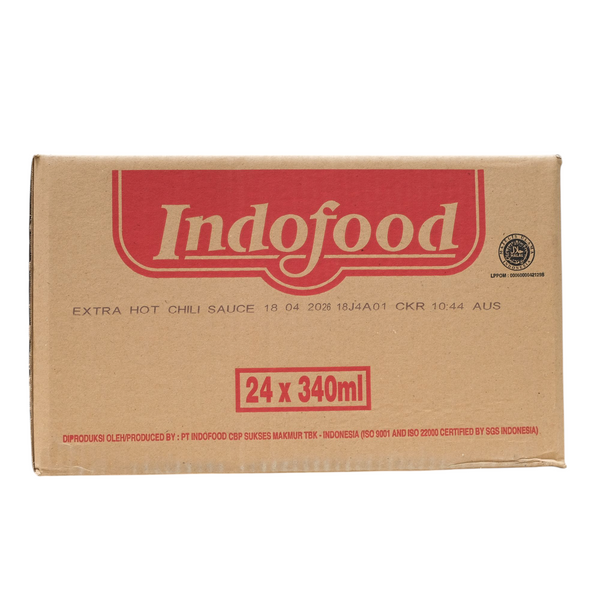 Indofood Extra Hot Chili Sauce 340ml