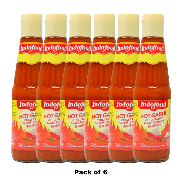 Indofood Hot Garlic Chili Sauce Sambal Lampung 340ml