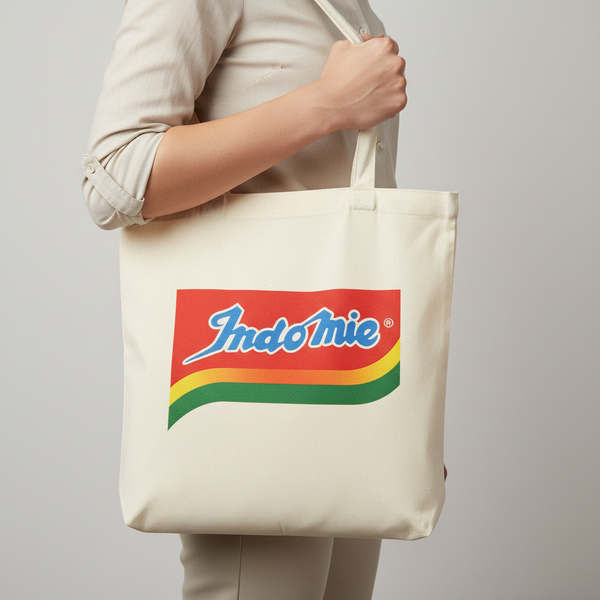 Indomie Logo Classic Canvas Tote Bag