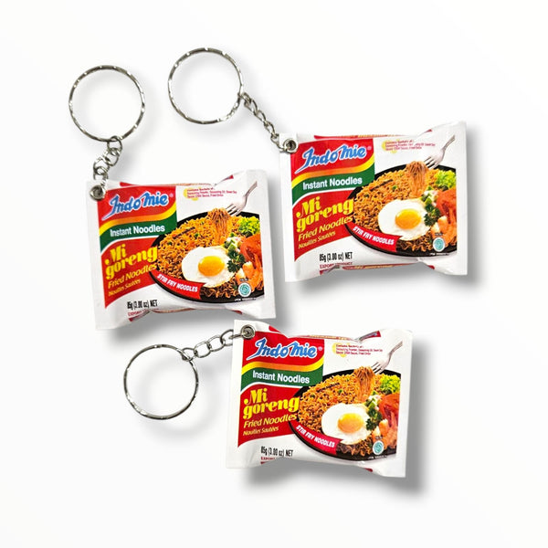 Indomie Mi Goreng Keyrings x 3