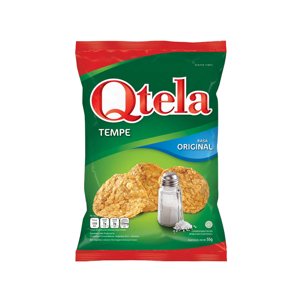 Qtela Tempe Chips Original