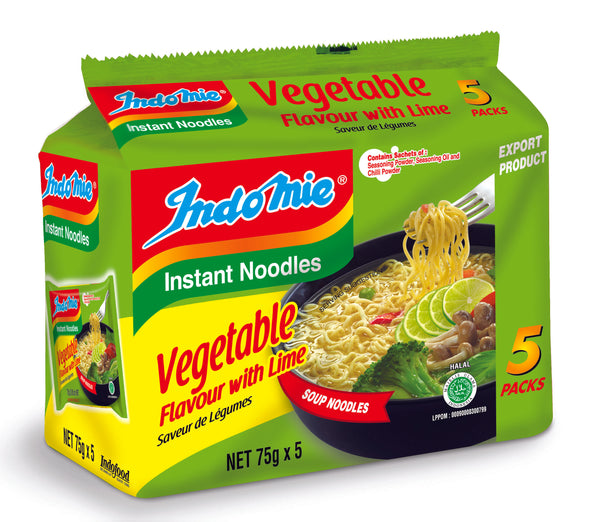 Indomie Vegetable Flavour Soup Noodle 40 Packs