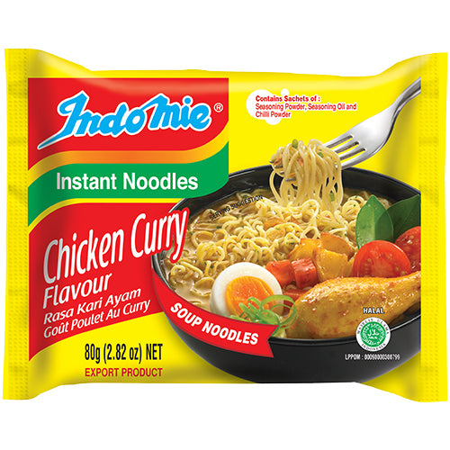 インドミindomie rebus kari ayam 40点袋 Indomie Rasa Kari Ayam ( Chicken Curry ) Flavor Instant
