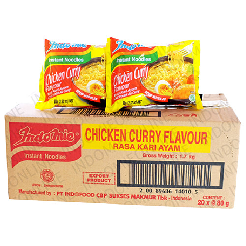 Indomie Chicken Curry Instant Noodle Box