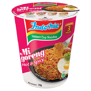 Indomie Mi Goreng Hot & Spicy Noodle Cup